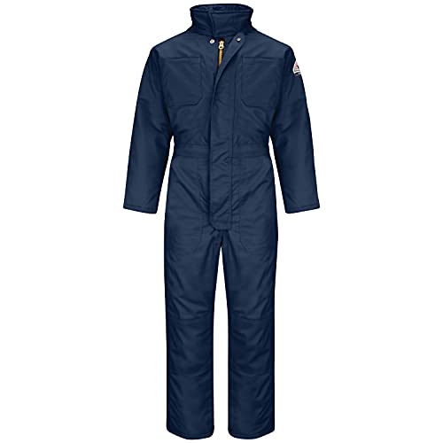 【中古】【未当てはめる・未開封品】Bulwark Flame Resistant 7?薬局衡オンスツイルコットン/ナイロンComforTouch Long Premium Insulated Coverall with Concealed隙間開閉式 US 大いさ: