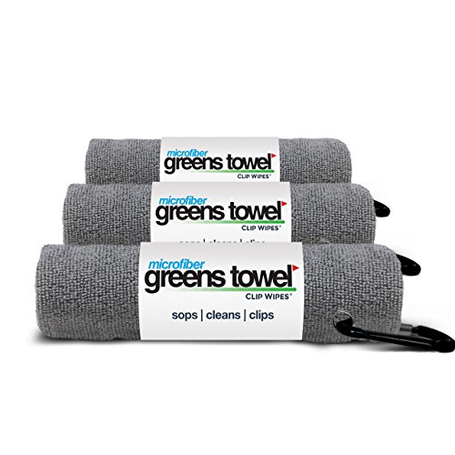 【中古】【未使用・未開封品】3 Pack of Sterling Silver Microfiber Golf Towels
