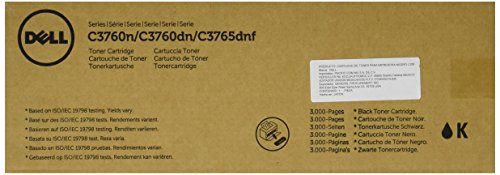 【中古】【未当て嵌める・未開封品】Dell KT6FG Toner Cartridge C3760N/C3760DN/C3765DNF Color Laser Printer by Dell