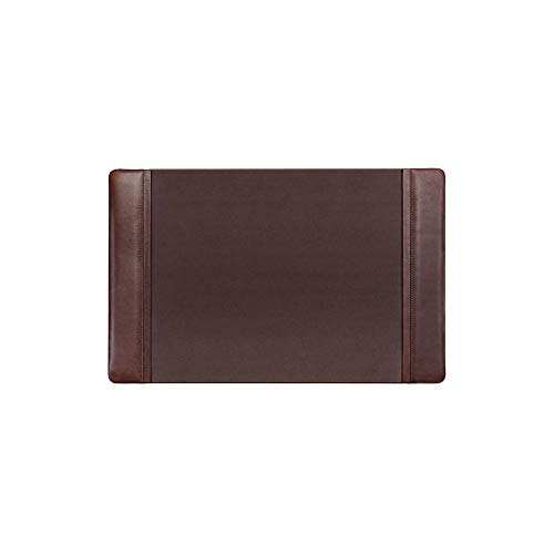 【中古】【未使用・未開封品】Dacasso クラシックレザーサイドレールデスクパッド 22 x 14インチ チョコレートブラウン