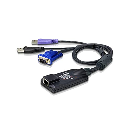 【中古】【未当て嵌める・未開封品】Aten Aten ka7177?USB想い浮かべる媒体KVMアダプター有線テレビ、スマートカードリーダー(