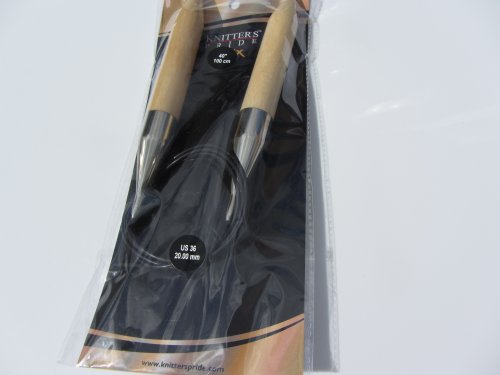 【中古】【未当て嵌める・未開封品】Knitter\u0027s Pride Basix Circular 40-inch (100糎) Knitting Needles; Size US 36 (20.0粍) 400245 by Knitter\u0027s Pride