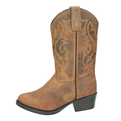 【中古】【未使用・未開封品】Smoky Mountain Boots ボーイズ カラー: ブラウン