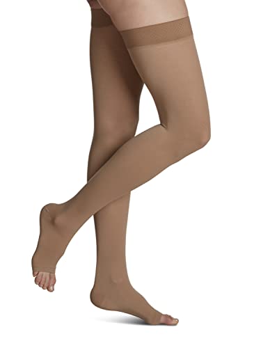 【中古】【未使用・未開封品】SIGVARIS 863NMSO66 Select Comfort Thigh Highs-Med-Shrt-OT-Crispa by Sigvaris|AJIMURA-SHOP