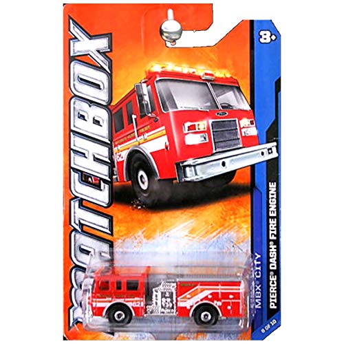 【中古】【未使用・未開封品】2011 MATCHBOX PIERCE DASH FIRE TRUCK 28/120 8 OF 10 IN SERIES MBX CITY｜AJIMURA-SHOP