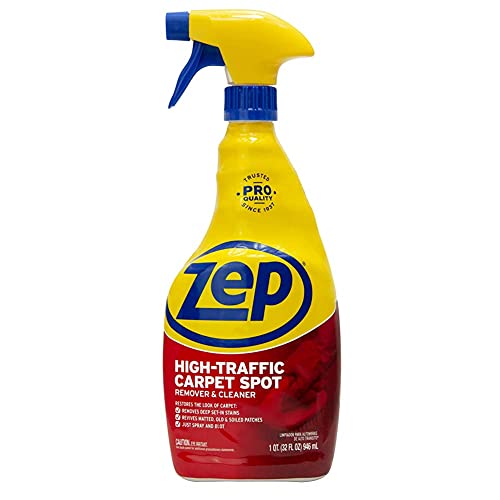 【中古】【未当て嵌める・未開封品】Zep ハイトラフィックカーペットクリーナー 32薬局衡オンス ZUHTC