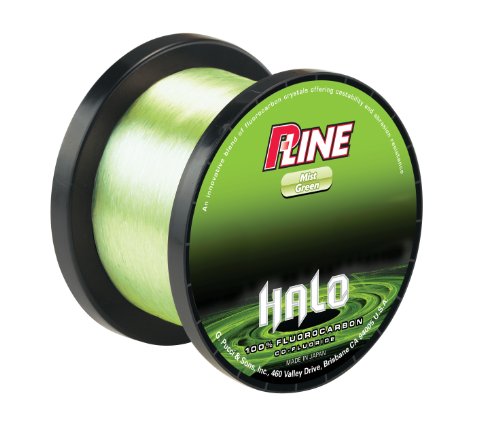 【中古】【未使用・未開封品】(6.8kg) - P-Line Halo Fluorocarbon Mist Green Fishing Line 2000 YD Bulk Spool｜AJIMURA-SHOP