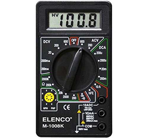 【中古】【未使用・未開封品】Elenco M-1008K - デジタルマルチメーターはんだキット [はんだ付けが必要]