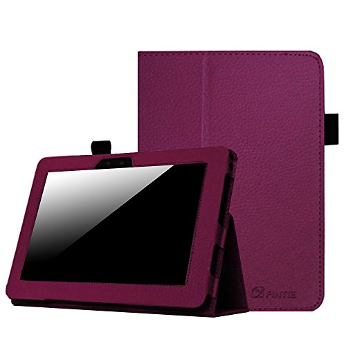 【中古】【未当て嵌める・未開封品】Fintie Slim Fit Leather Case Cover Auto Sleep/Wake for Kindle Fire 固定ディスク 7 Tablet, Purple - 並行輸入品