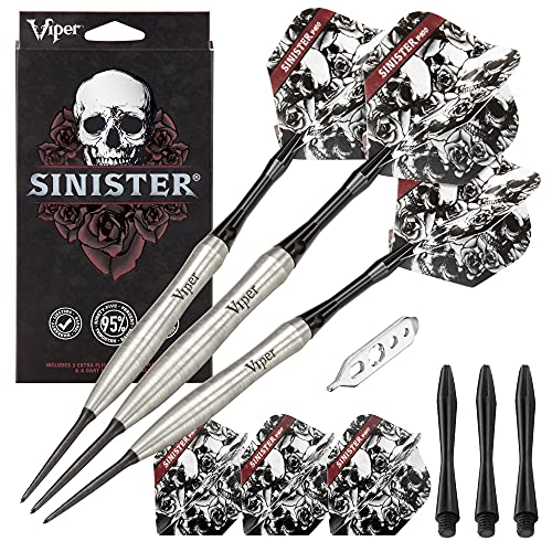 【中古】【未使用・未開封品】バイパー23-3809-24シニスタースチールティップダーツ24Gr