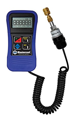 【中古】【未使用・未開封品】Mastercool (98061) Blue Digital Vacuum Gauge with Blow Moulded Case