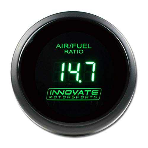 【中古】【未使用・未開封品】Innovate Motorsports 3873 DBシリーズ グリーン 2-1/16インチ 52mm ワイドバンドゲージキット LC-1、O2センサー、栓とプラグ付き