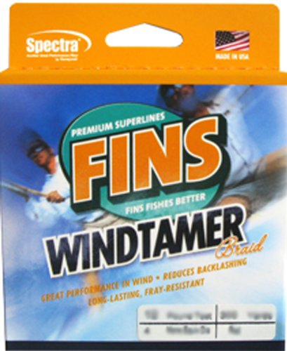 【中古】【未使用・未開封品】フィンSpectra 1500-yards Windtamer釣りライン