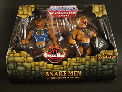 【中古】【未使用・未開封品】Masters Of The Universe Classics Snake Men 2-Pack