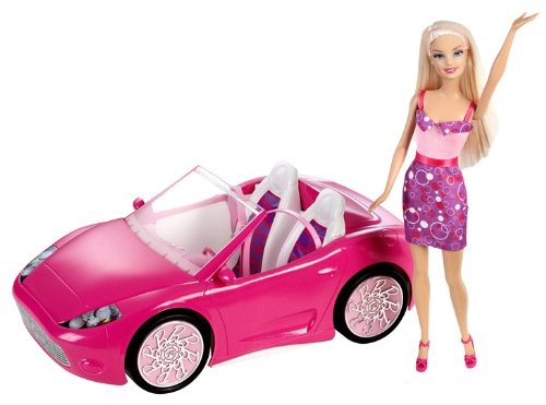 【中古】【未当て嵌める・未開封品】バービー Barbie Doll and Glam Convertible インポート品