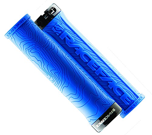 【中古】【未使用・未開封品】RACE FACE(レースフェイス) HALF NELSON SINGLE LOCK-ONグリップ ブルー AC990058｜AJIMURA-SHOP