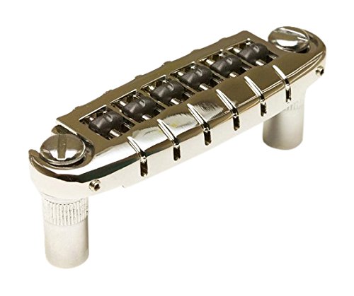 【中古】【未使用・未開封品】Graph Tech ResoMax NW2 PS-8593-C0 Wraparound Magnetic Bridge Loaded With ResoMax Saddles クローム
