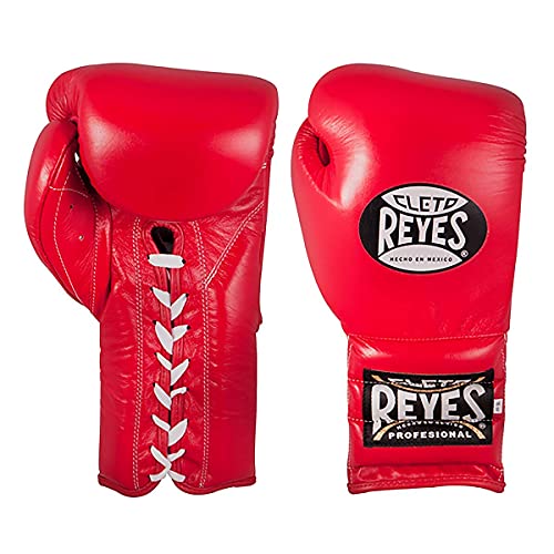 【中古】【未使用・未開封品】Cleto Reyes フック＆ループ トレーニンググローブ US サイズ: 16 oz. カラー: レッド｜AJIMURA-SHOP