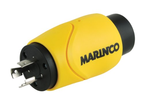 【中古】【未使用・未開封品】Marinco 陸電用ストレートアダプター