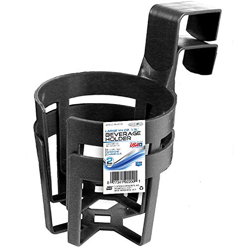 【中古】【未使用・未開封品】(2-Pack) - Custom Accessories 92200 Large Plastic Cup Holders, Black, 2-Pack｜AJIMURA-SHOP