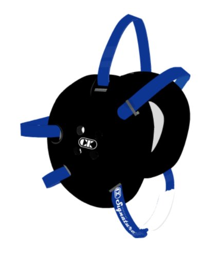 【中古】【未使用・未開封品】(Black with Royal Straps) - Cliff Keen E58 Headgear