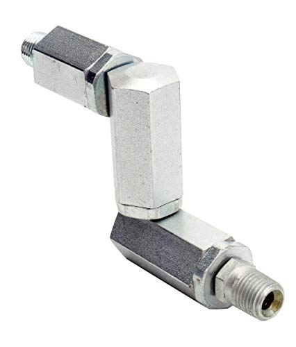 【中古】【未使用・未開封品】Alemite B331107 Grease Pump Swivel, Z Type, For Handling Grease Control Valves, Prevents Damage to Hose From Twisting, Steel Constructi