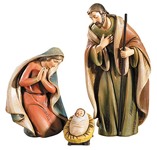 【中古】【未使用・未開封品】Avalon Gallery Nativityセット、3ピース、Holy Family