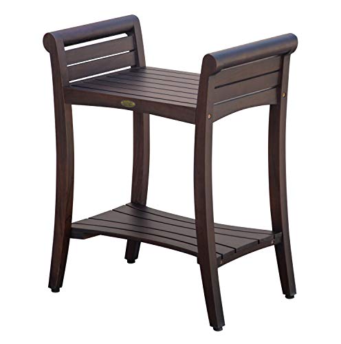 【中古】【未当て嵌める・未開封品】Decoteak 決定付ける対称的シャワー涼み台 赤銅色 カメラ・ビデオカメラ・光学機器-デジタルフォトフレーム