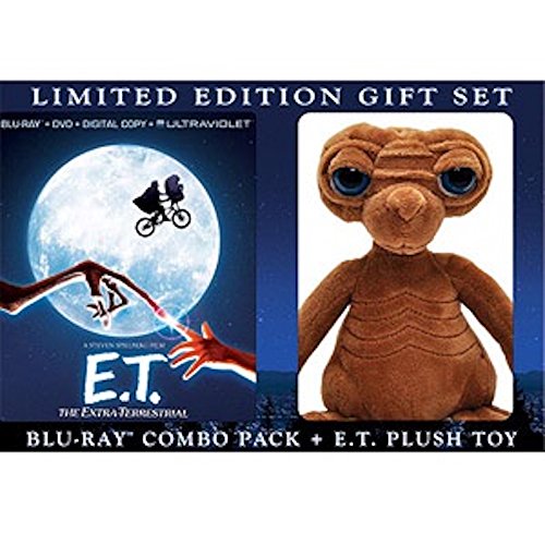 【中古】【未使用・未開封品】E.T. The Extra-Terrestrial Anniversary LIMITED EDITION Blu-ray + DVD + Digital Cop + Ultraviolet E.T. Plush Toy)