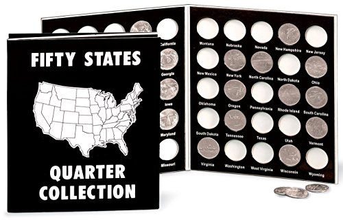 【中古】【未使用・未開封品】(Black) - Commemorative State Quarters Black White Album画像