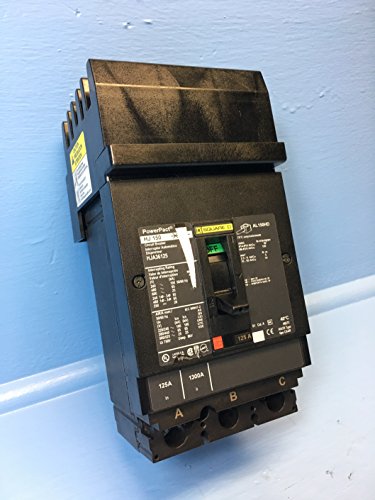 【中古】【未当て嵌める・未開封品】Schneider Electric hja36125?Molded Case電気回路立ちはだかる器600-volt 125-amp灯し火ボックス席