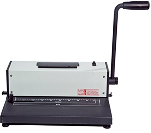 【中古】【未使用・未開封品】Tamerica TPC-4600 コイルパンチ&バインド マシン 4:1ピッチ、最大A4サイズ20ポンド用紙15枚。 パンチ能力、最大45mm。 バインディング容量、46