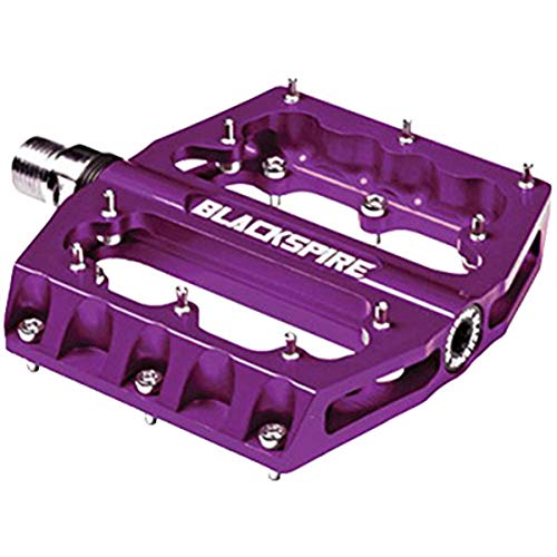 【中古】【未当て嵌める・未開封品】Blackspire Pedal Sub4 Purple Cnc Alloy Cro-Mo Axle by Blackspire