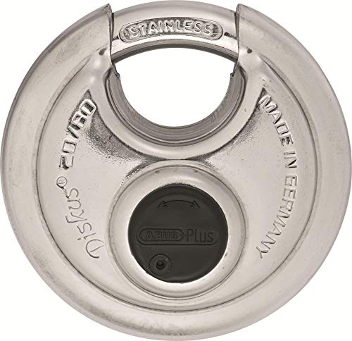 【中古】【未使用・未開封品】ABUS 20/80 Diskus Stainless Steel Padlock Keyed Different 141［並行輸入］