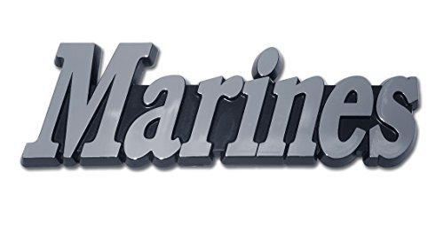 【中古】【未当て嵌める・未開封品】エムブレム 亜米利加乗り組み員隊 USMC 手描き文字記号似た源流 Crめっき 四輪車 貨物自動車 自動自転車