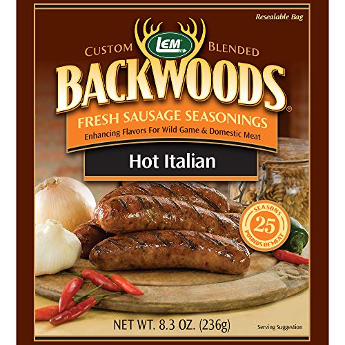 【中古】【未当て嵌める・未開封品】Backwoods ホットイタリアンフレッシュソーセージ調味料