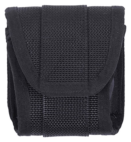 【中古】【未当て嵌める・未開封品】Rothco 手錠入れもの 黒いこと その他-スポーツ・アウトドア