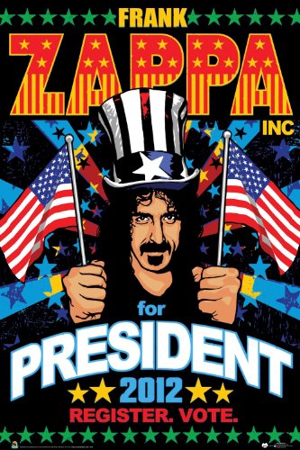 【中古】【未使用・未開封品】ScorpioフランクザッパPresident壁ポスター