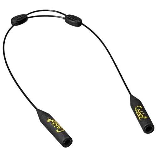 【中古】【未当て嵌める・未開封品】Cablz Zipzアイウエアリテーナー、黒いこと、16in
