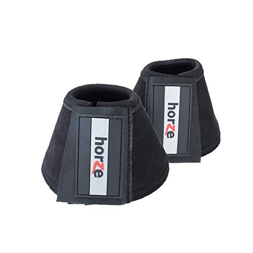 【中古】【未使用・未開封品】(Medium, Black(BL)) - Horze Pro-Bell All Round Boots
