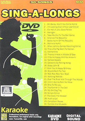 【中古】【未使用・未開封品】Karaoke DVD: Sing-A-Longs