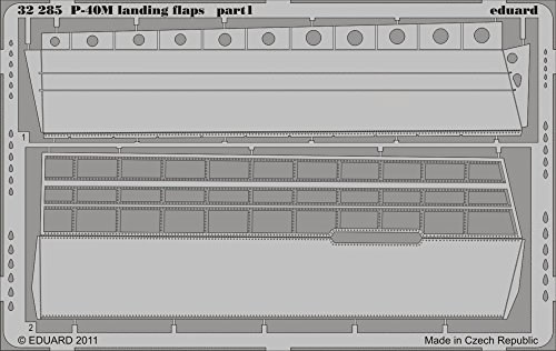 【中古】【未使用・未開封品】Eduard Photoetch 1:32 - P-40m Landing Flaps (hasegawa) - (edp32285)｜AJIMURA-SHOP