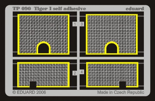 【中古】【未使用・未開封品】Eduard Photoetch (ズーム) 1?: 35???Tiger I s.a. ( Tamiya )???edptp090｜AJIMURA-SHOP