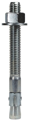 【中古】【未当て嵌める・未開封品】シンプソンStrong Tie wa75700?3?/ 4inby 7-inchに5???1?/ 8インチスレッド長ジンクメッキスチール写真wedge-all船がかり、10天下太平