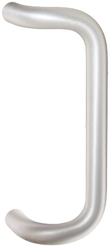 【中古】【未使用・未開封品】Rockwood BF157.28 Aluminum 90-Degree Offset Door Pull, 1 Diameter x 10 Center-to-Center, Through Bolt Mounting for 1-3/4 Door, Clear An
