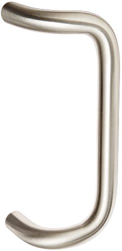 【中古】【未使用・未開封品】Rockwood BF157.32D Stainless Steel 90-Degree Offset Door Pull, 1 Diameter x 10 Center-to-Center, Through Bolt Mounting for 1-3/4 Door,