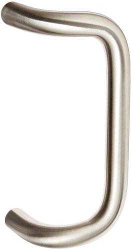 【中古】【未使用・未開封品】Rockwood BF157A.32D Stainless Steel 90-Degree Offset Door Pull, 1 Diameter x 9 Center-to-Center, Through Bolt Mounting for 1-3/4 Door,|AJIMURA-SHOP