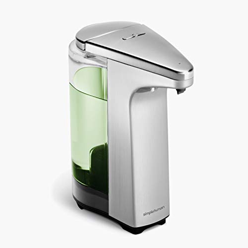 【中古】【未当て嵌める・未開封品】simplehuman 検出器揚水機 石ケンディスペンサー ステンレス鋼スチール写真