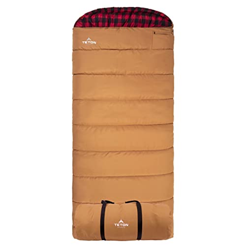 【中古】【未当てはめる・未開封品】Teton Sports Deer Hunter 寝袋; 暖かくて好いたらしいな寝袋 魚釣り,遊猟や難民キャンプに至適 (Brown / -35f / Right)