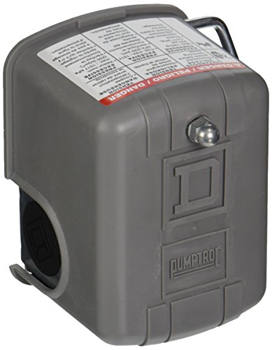 【中古】【未使用・未開封品】Square D by Schneider Electric 9013FSG2J20M1 Air-Pump Pressure Switch, NEMA 1, 20-40 psi Pressure Setting, 20-65 psi Cut-Out, 15-30 psi